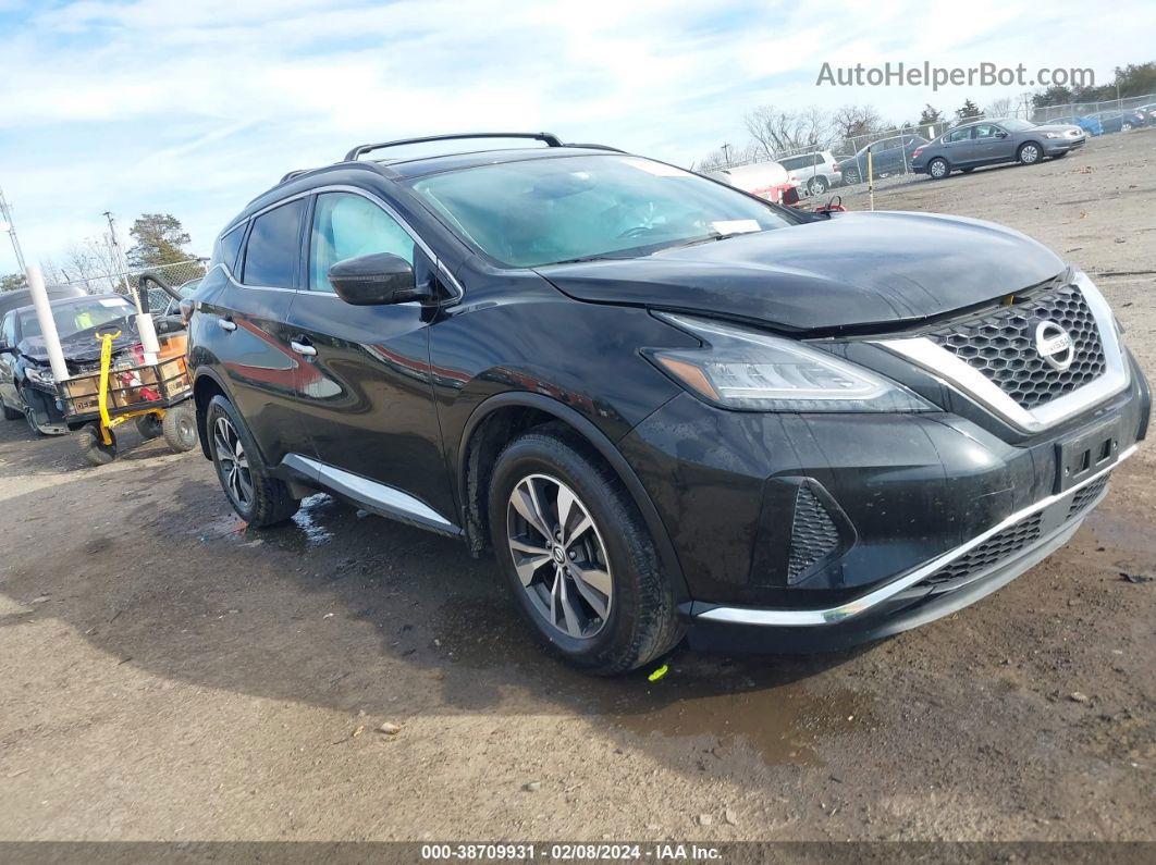 2019 Nissan Murano Sv Black vin: 5N1AZ2MS6KN117309