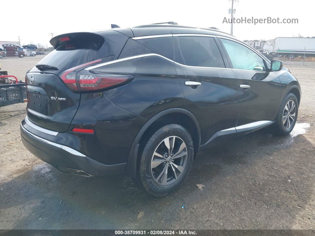 2019 Nissan Murano Sv Black vin: 5N1AZ2MS6KN117309