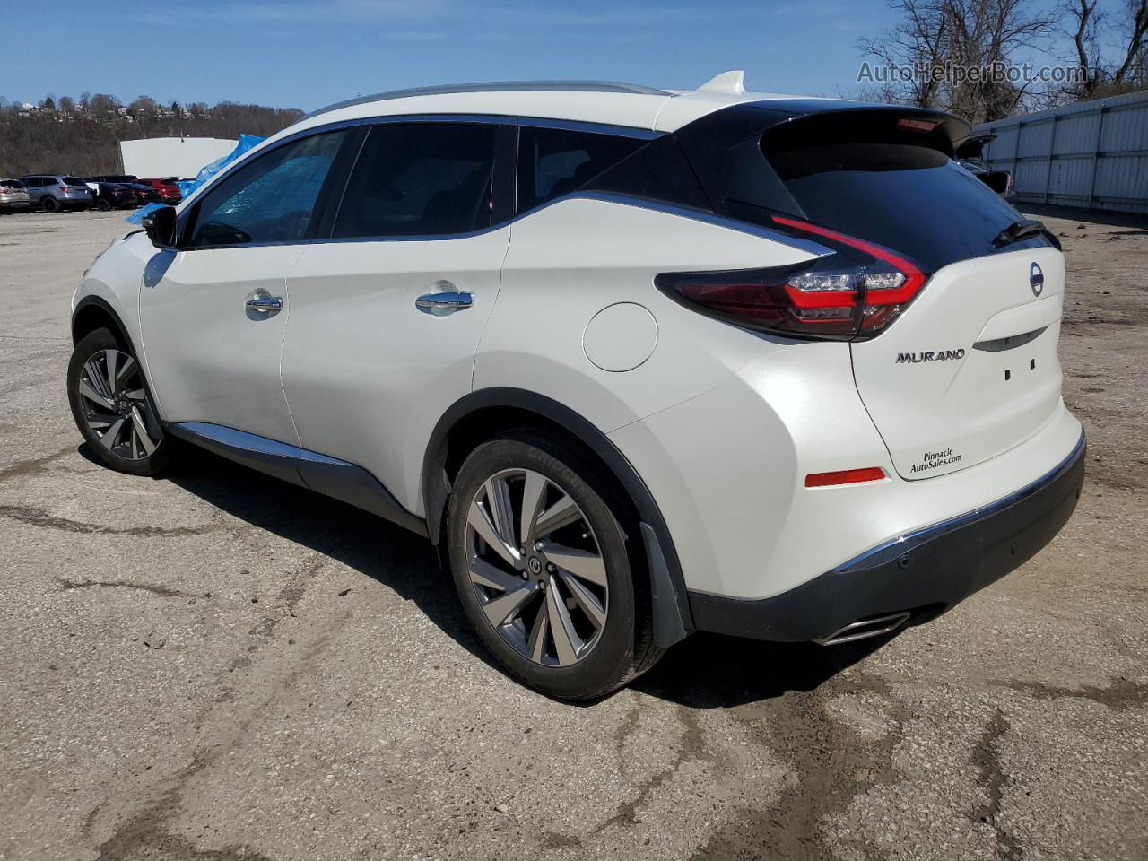 2019 Nissan Murano S Белый vin: 5N1AZ2MS6KN121571