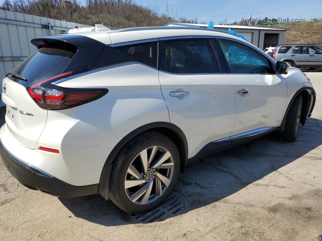 2019 Nissan Murano S Белый vin: 5N1AZ2MS6KN121571