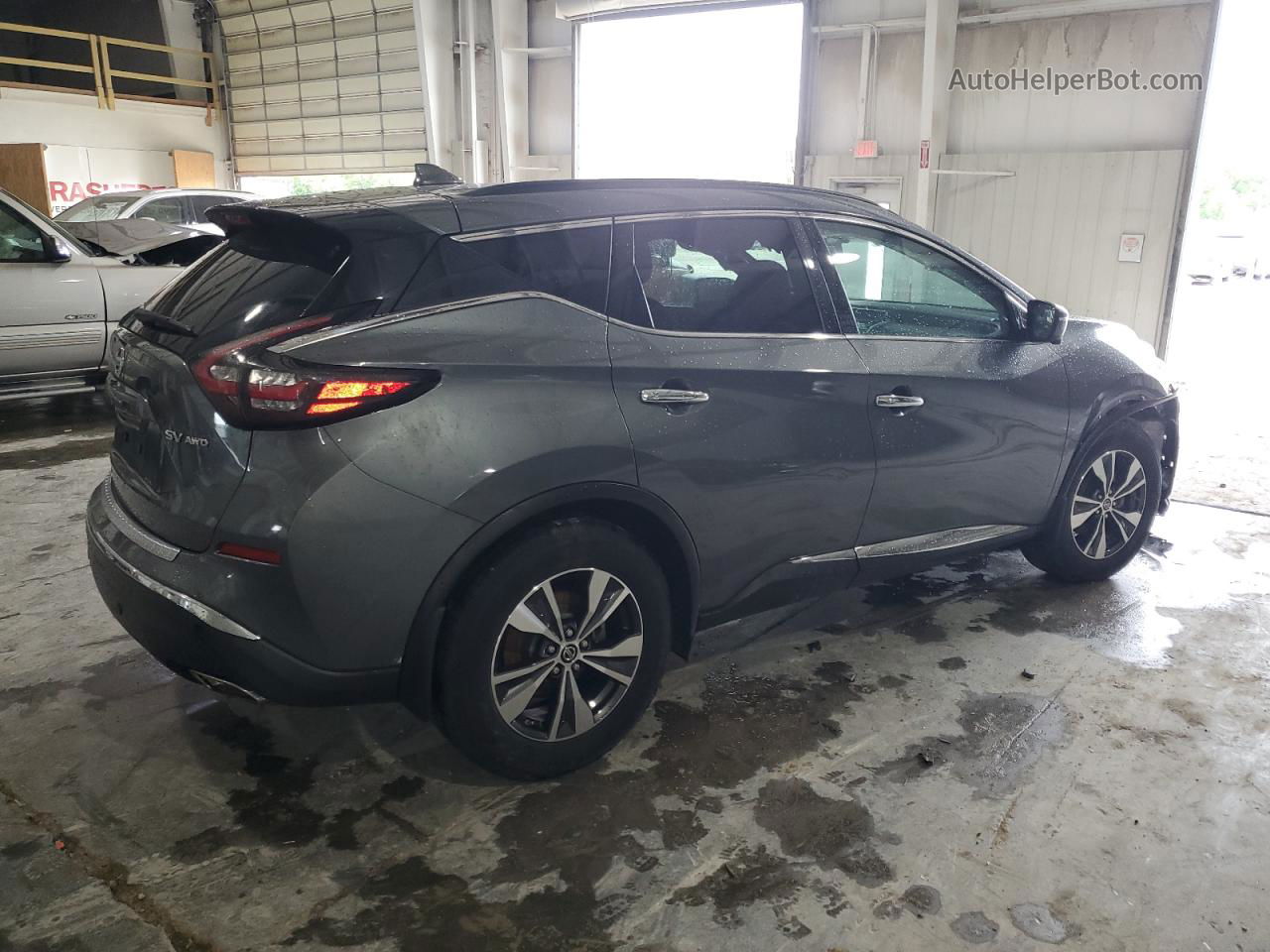 2019 Nissan Murano S Gray vin: 5N1AZ2MS6KN132697