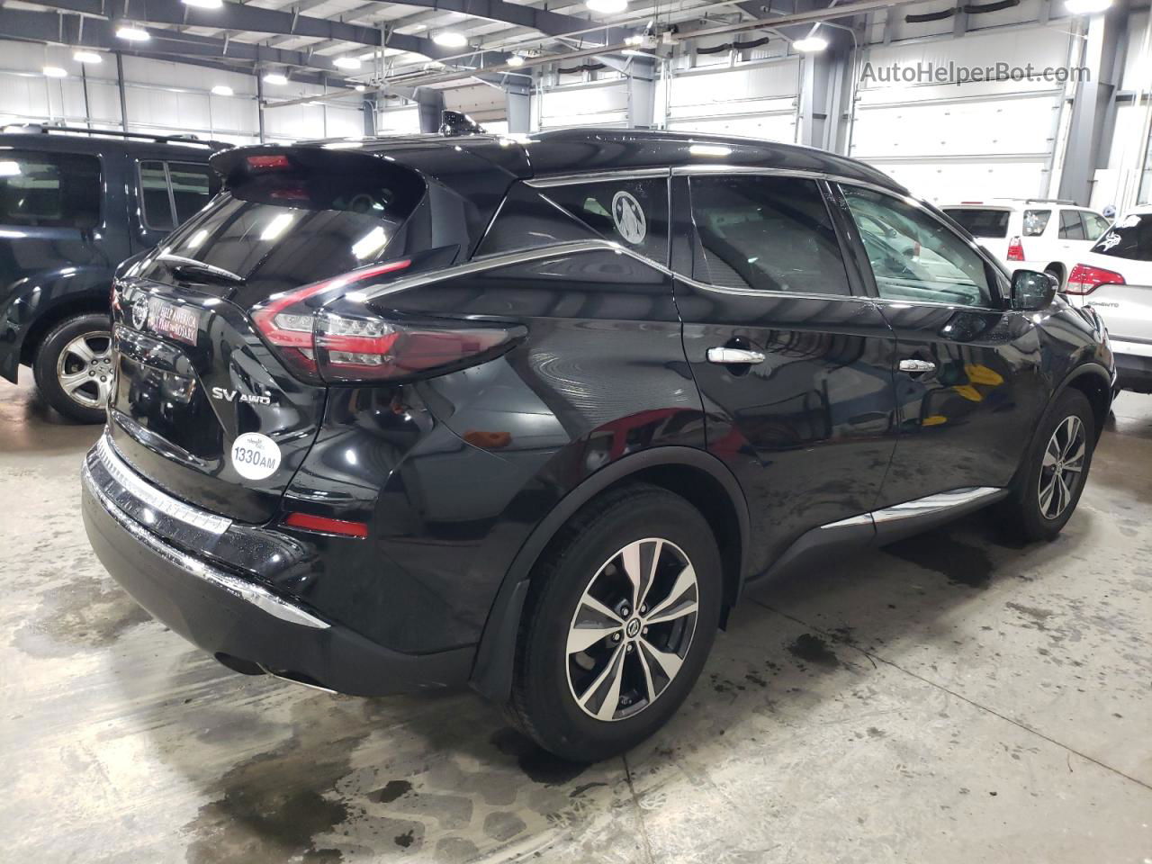 2019 Nissan Murano S Black vin: 5N1AZ2MS6KN135633