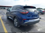 2019 Nissan Murano Sl Blue vin: 5N1AZ2MS6KN157535