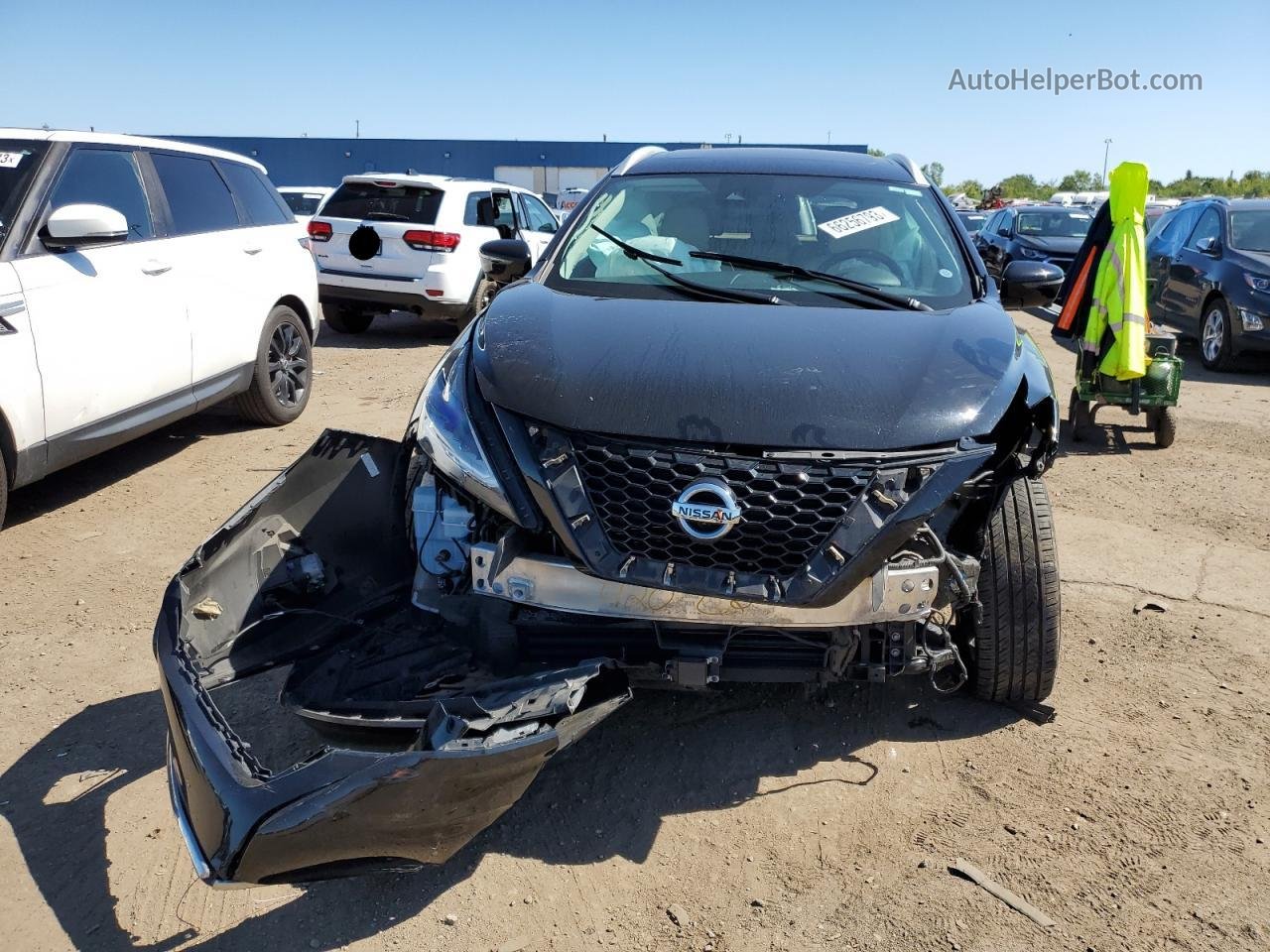 2019 Nissan Murano S Black vin: 5N1AZ2MS7KN101426