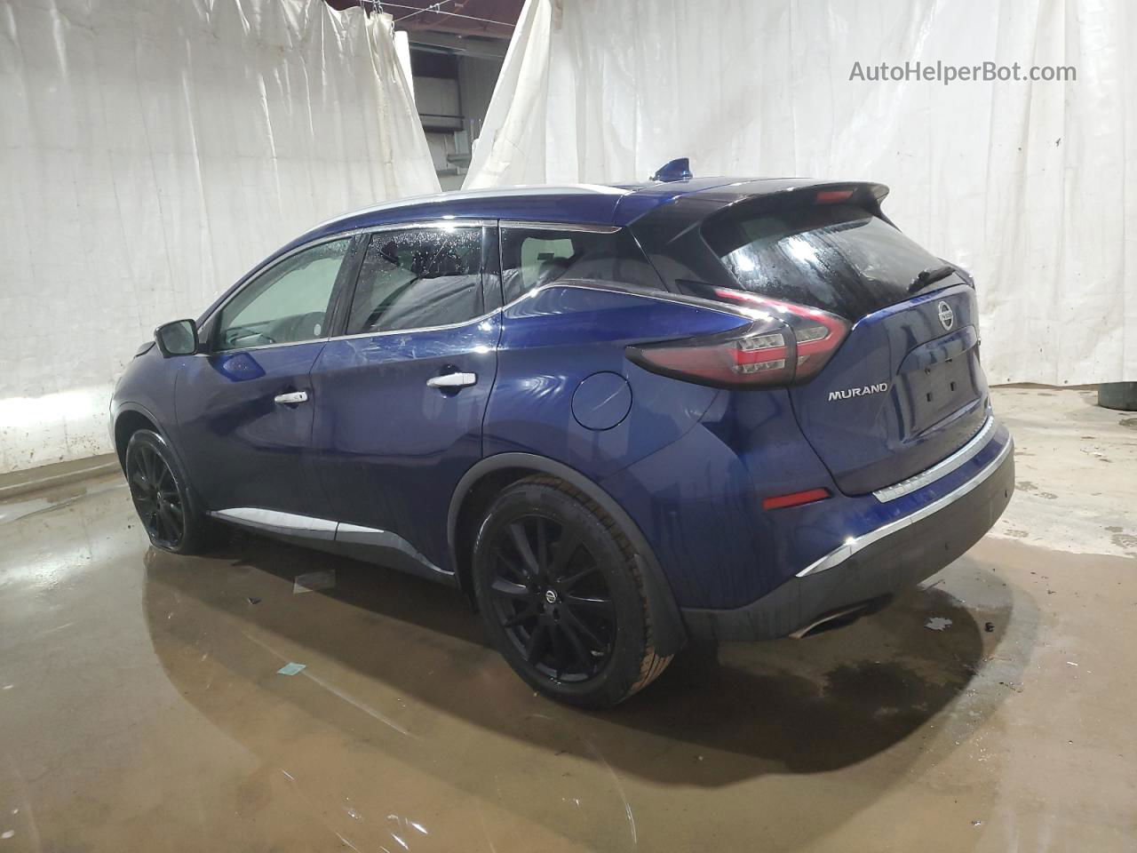 2019 Nissan Murano S Blue vin: 5N1AZ2MS7KN111910