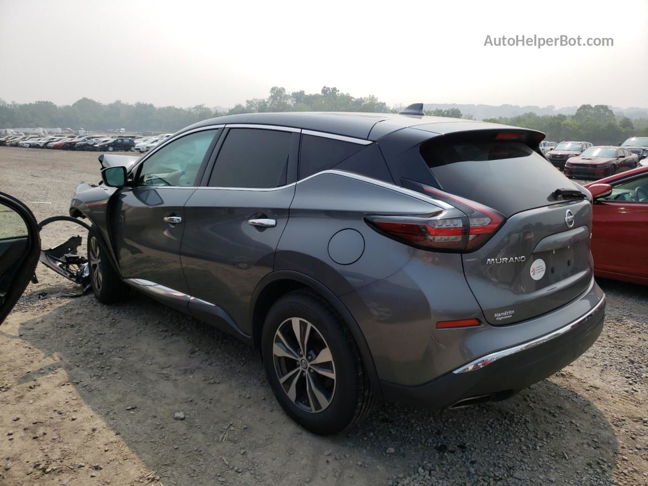 2019 Nissan Murano S Silver vin: 5N1AZ2MS7KN124348