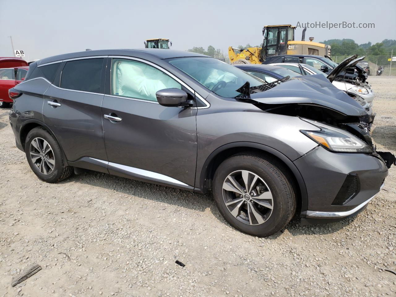 2019 Nissan Murano S Серебряный vin: 5N1AZ2MS7KN124348