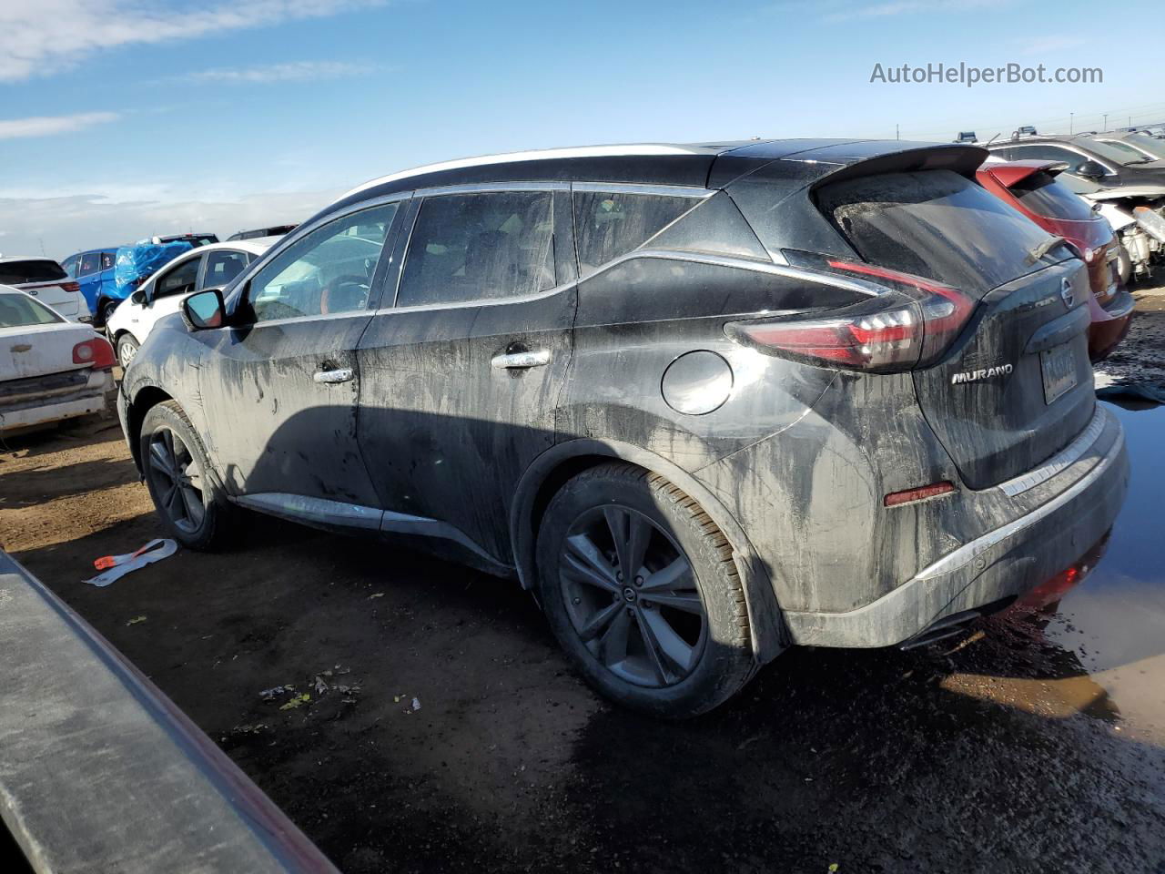 2019 Nissan Murano S Black vin: 5N1AZ2MS7KN134751