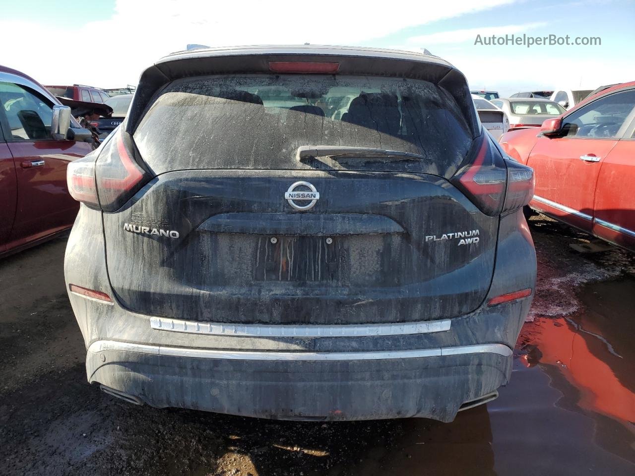 2019 Nissan Murano S Black vin: 5N1AZ2MS7KN134751