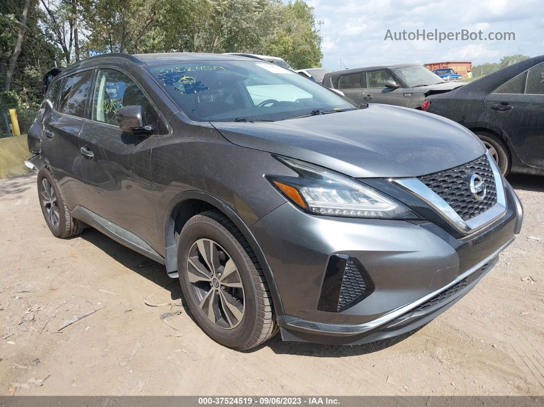 2019 Nissan Murano Sv Gray vin: 5N1AZ2MS7KN150657