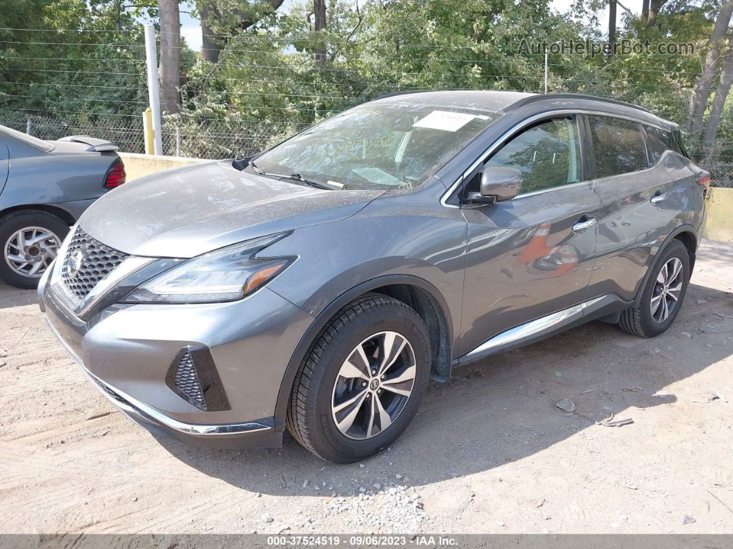 2019 Nissan Murano Sv Gray vin: 5N1AZ2MS7KN150657