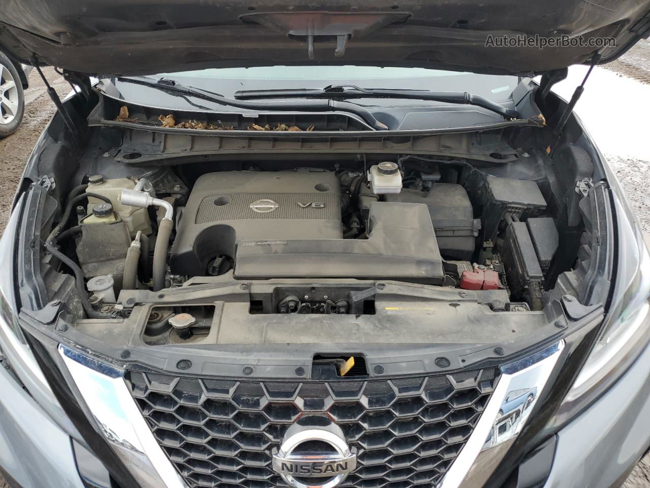 2019 Nissan Murano S Gray vin: 5N1AZ2MS7KN153719