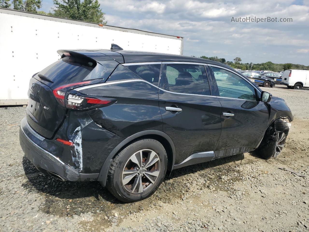 2019 Nissan Murano S Black vin: 5N1AZ2MS7KN163571