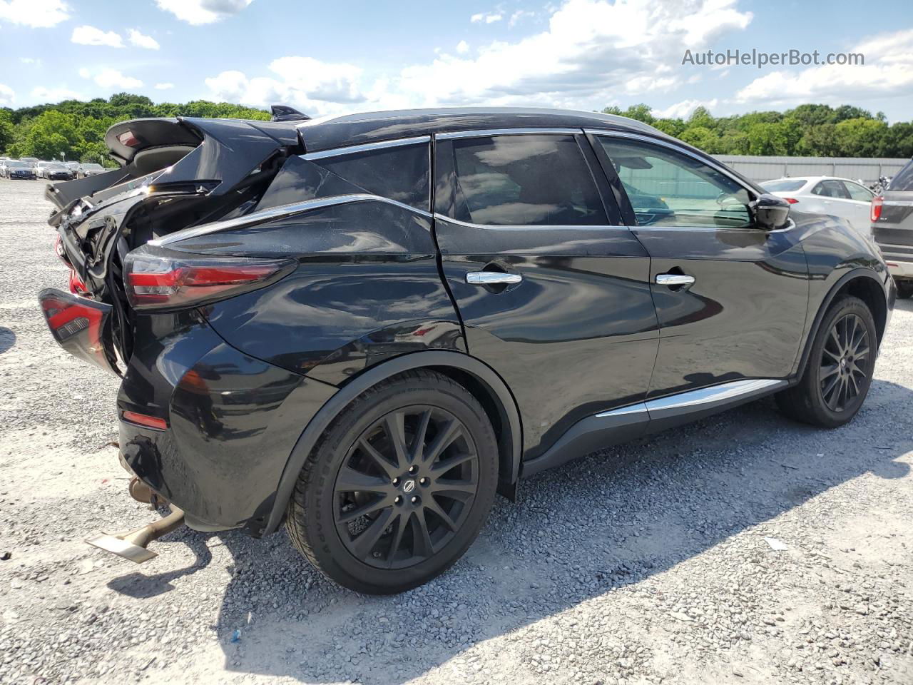 2019 Nissan Murano S Black vin: 5N1AZ2MS8KN109633