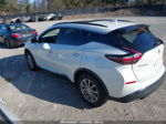 2019 Nissan Murano Sv White vin: 5N1AZ2MS8KN110748