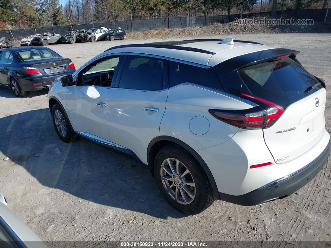 2019 Nissan Murano Sv Белый vin: 5N1AZ2MS8KN110748