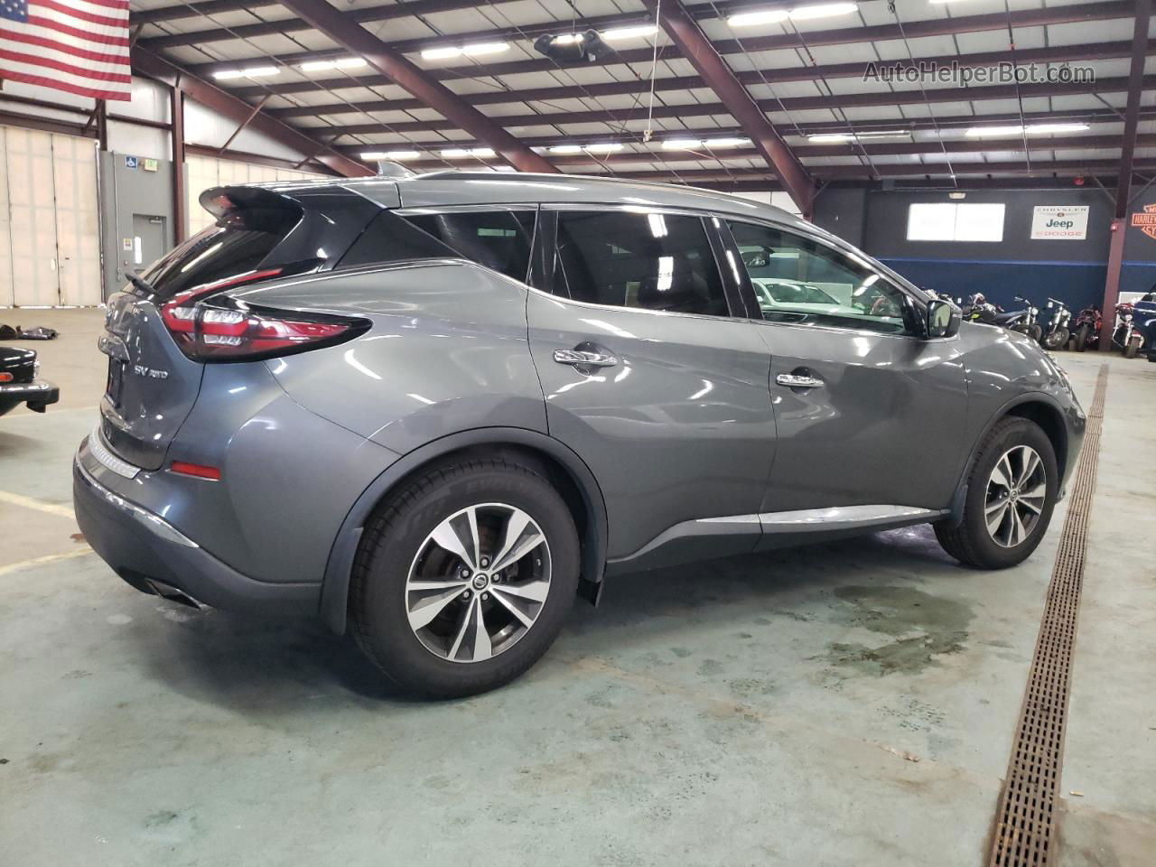 2019 Nissan Murano S Gray vin: 5N1AZ2MS8KN119076