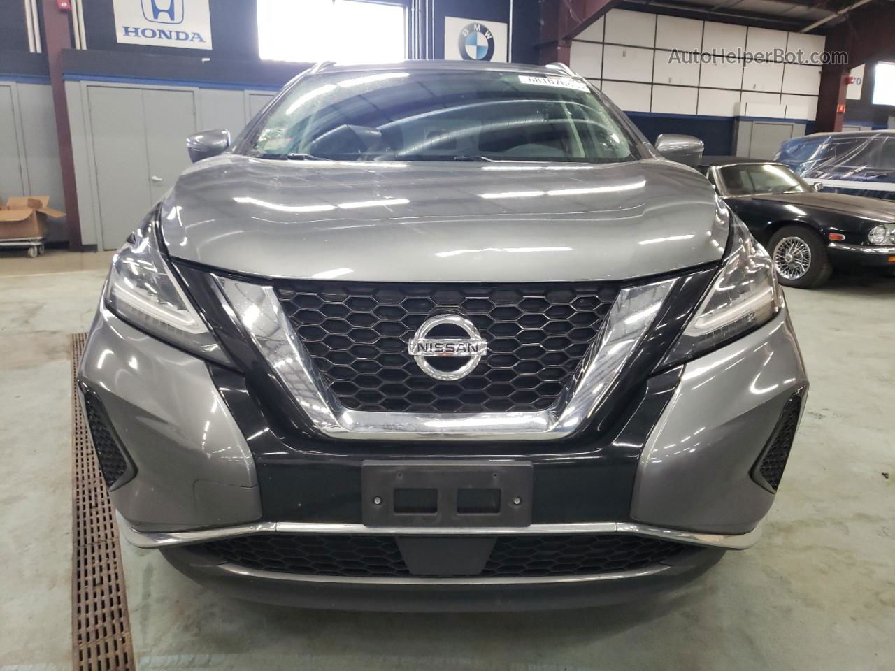 2019 Nissan Murano S Gray vin: 5N1AZ2MS8KN119076