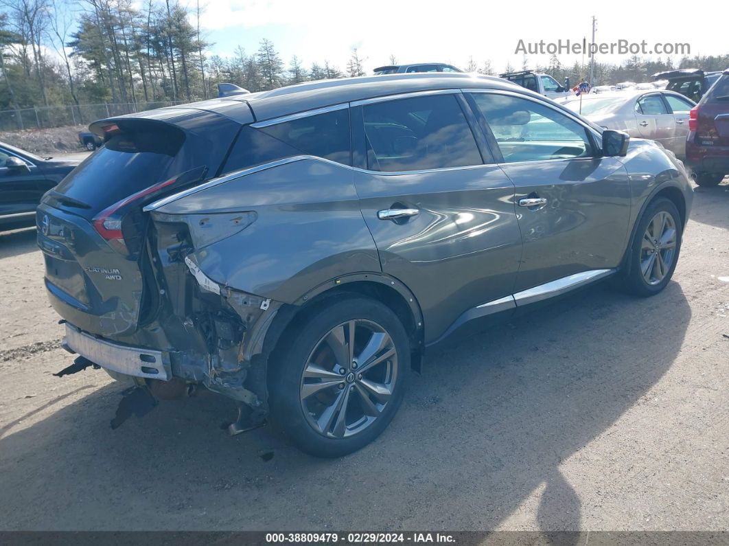 2019 Nissan Murano Platinum Gray vin: 5N1AZ2MS8KN122950