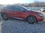 2019 Nissan Murano S Red vin: 5N1AZ2MS8KN125542