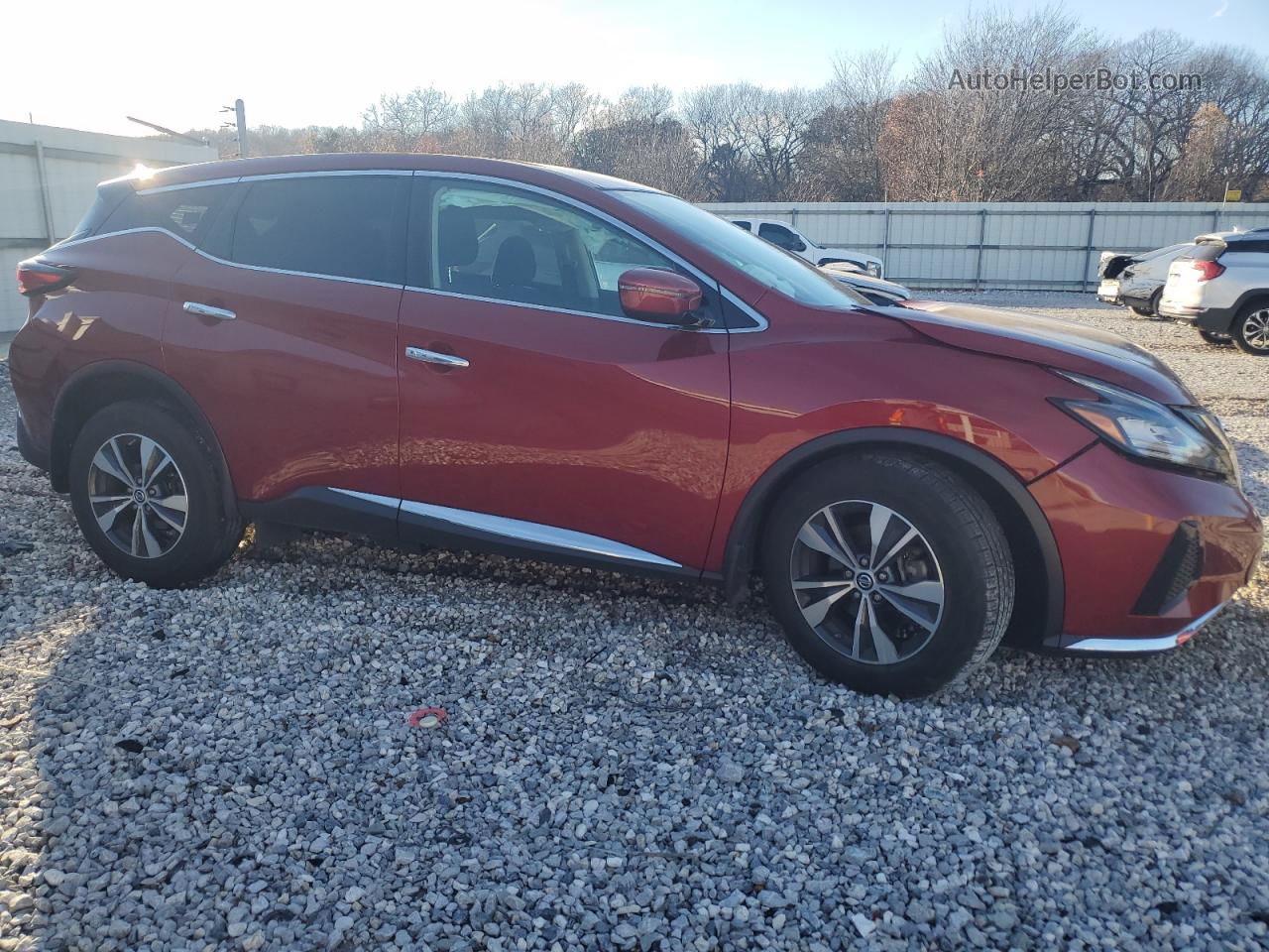 2019 Nissan Murano S Красный vin: 5N1AZ2MS8KN125542