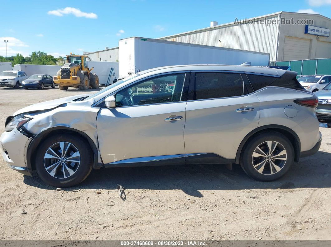 2019 Nissan Murano S Silver vin: 5N1AZ2MS8KN133253