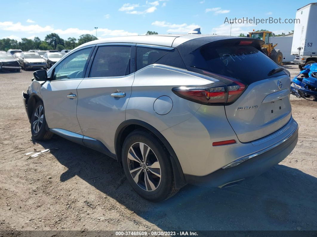 2019 Nissan Murano S Silver vin: 5N1AZ2MS8KN133253