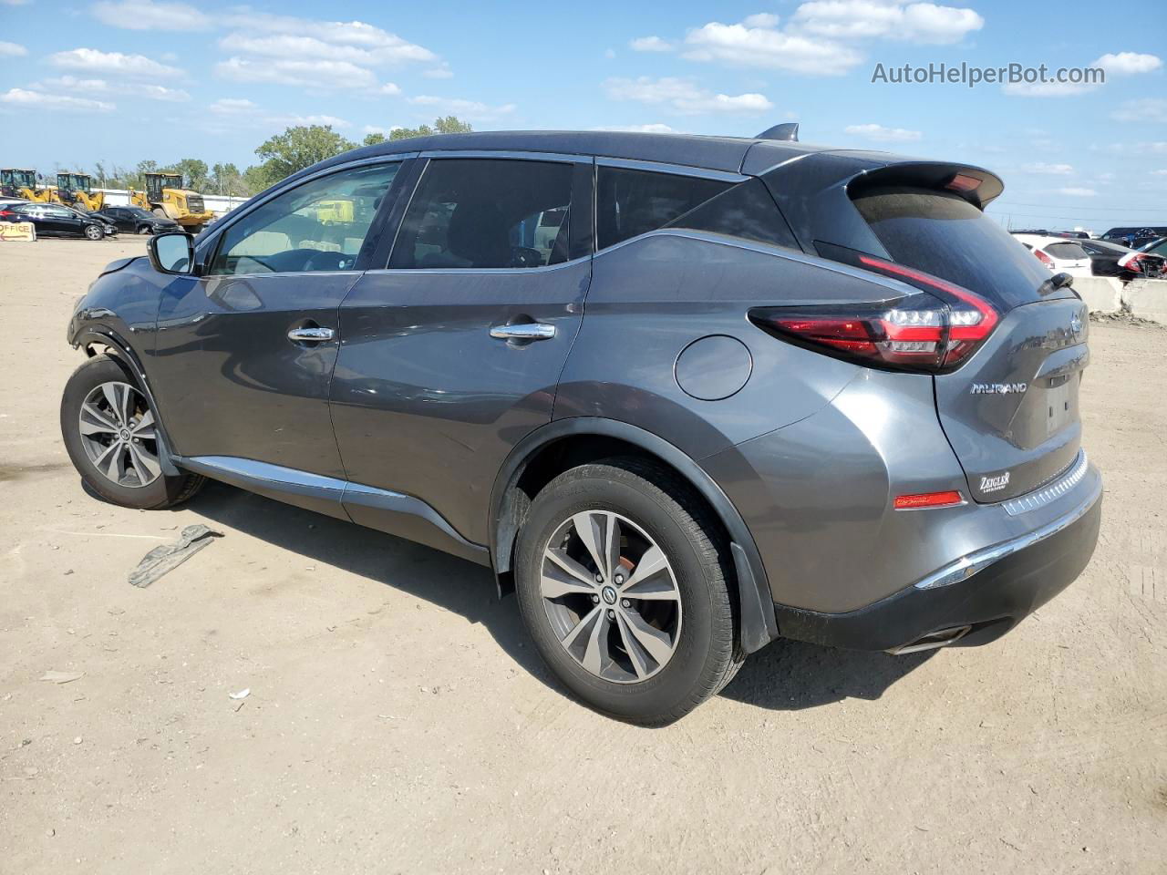 2019 Nissan Murano S Gray vin: 5N1AZ2MS8KN138372