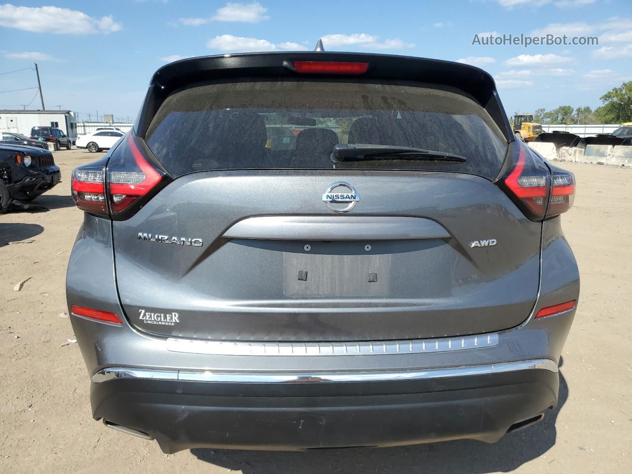 2019 Nissan Murano S Gray vin: 5N1AZ2MS8KN138372