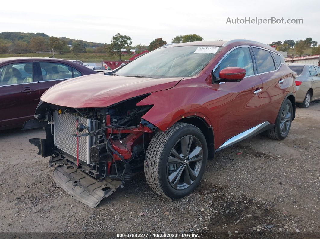 2019 Nissan Murano Platinum Maroon vin: 5N1AZ2MS8KN139280