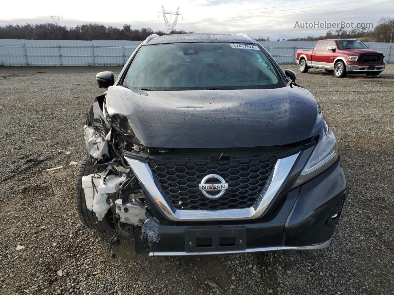 2019 Nissan Murano S Черный vin: 5N1AZ2MS8KN150585