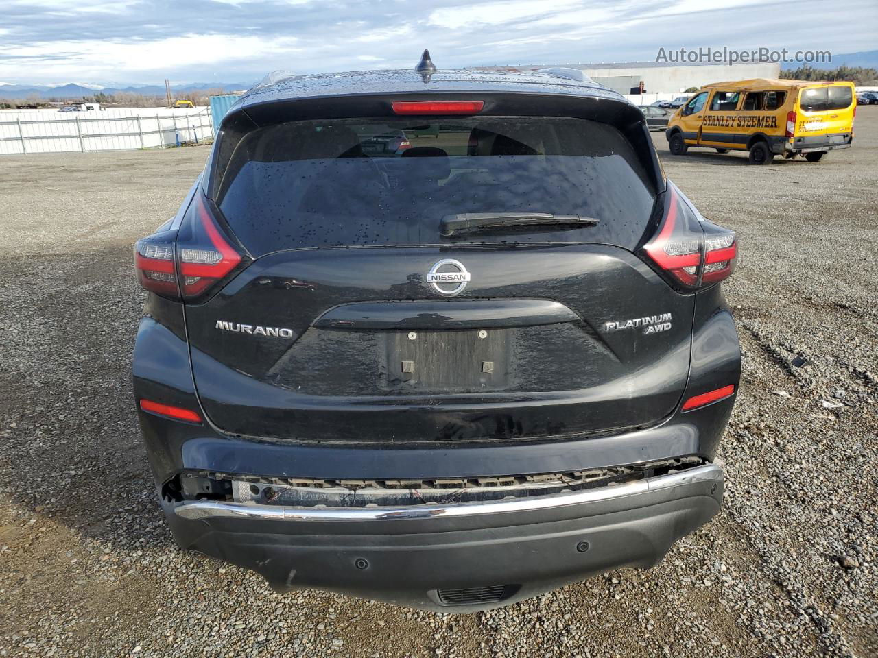 2019 Nissan Murano S Black vin: 5N1AZ2MS8KN150585