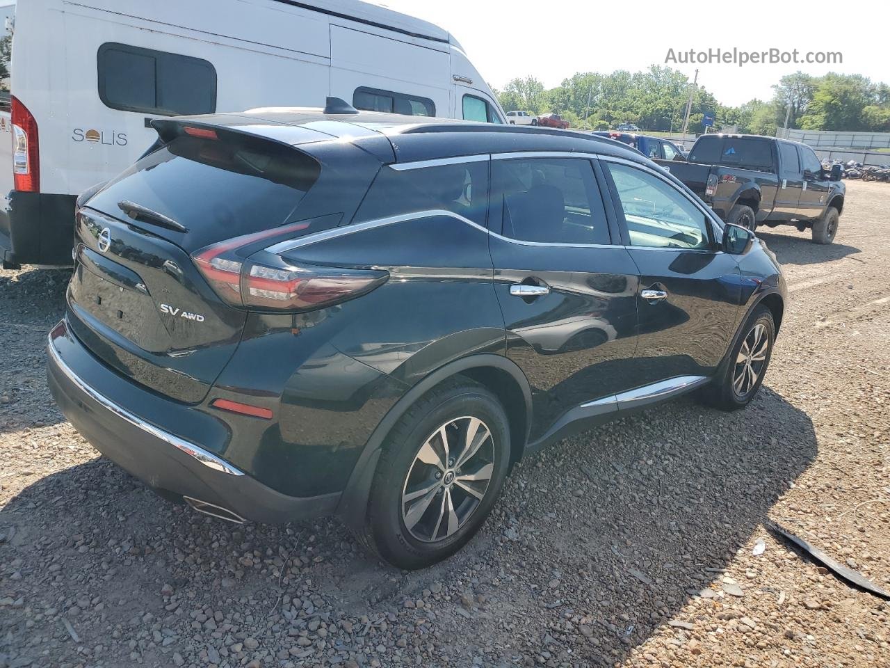 2019 Nissan Murano S Black vin: 5N1AZ2MS9KN123475