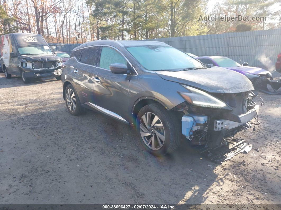 2019 Nissan Murano Sl Gray vin: 5N1AZ2MS9KN132368