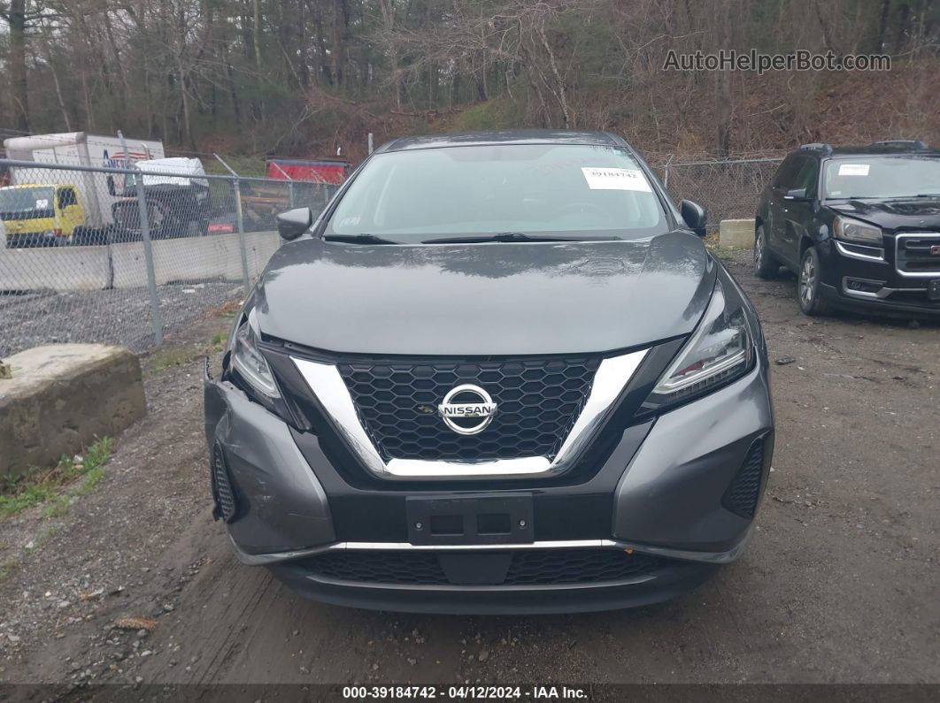 2019 Nissan Murano S Gray vin: 5N1AZ2MS9KN146240