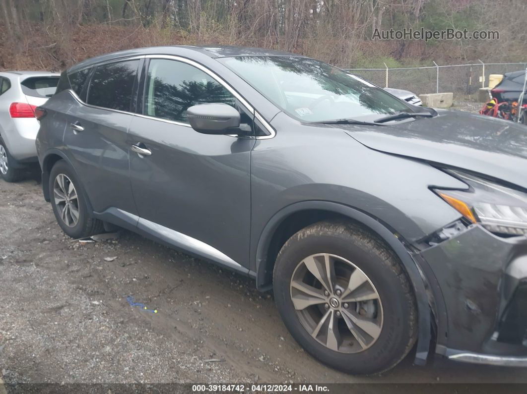 2019 Nissan Murano S Gray vin: 5N1AZ2MS9KN146240