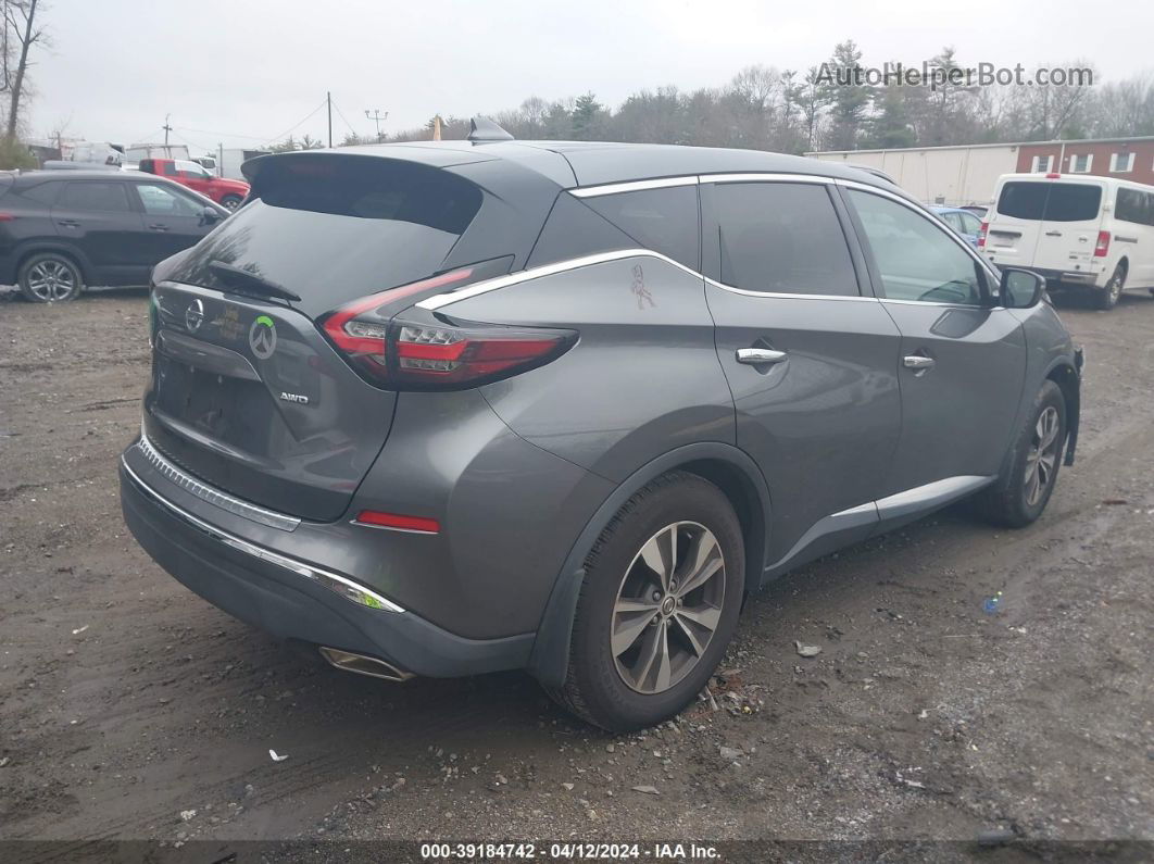 2019 Nissan Murano S Gray vin: 5N1AZ2MS9KN146240