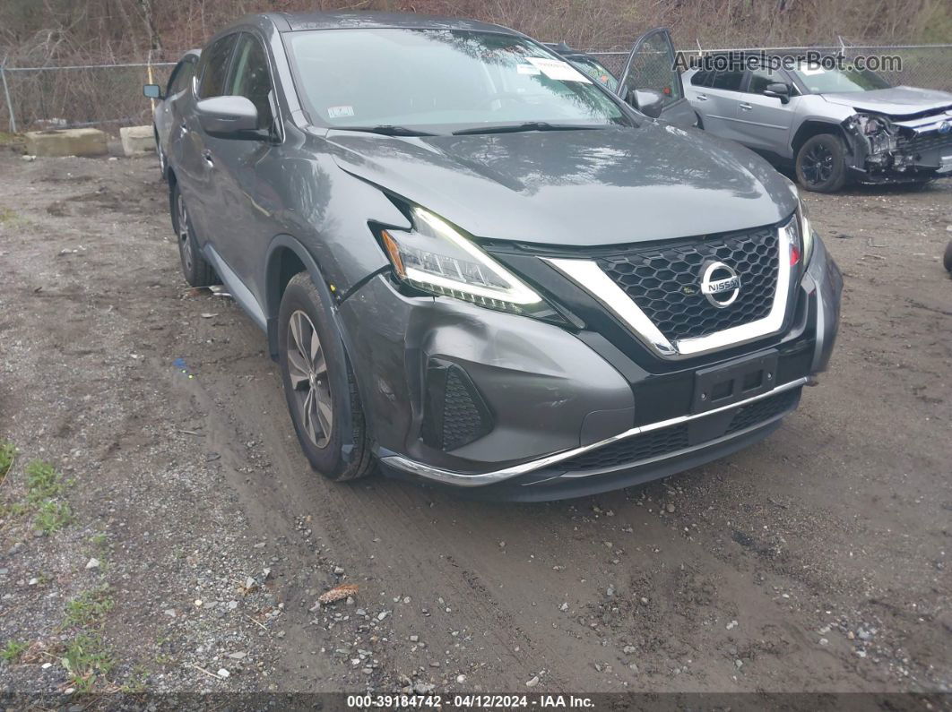 2019 Nissan Murano S Gray vin: 5N1AZ2MS9KN146240