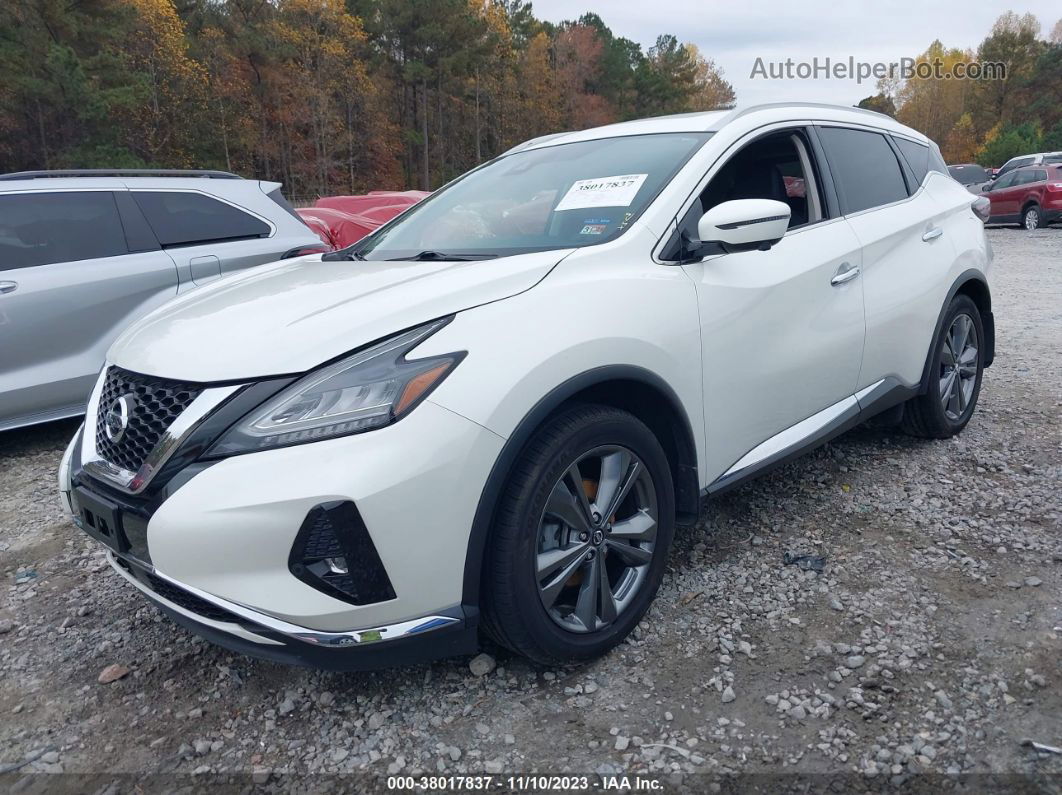 2019 Nissan Murano Platinum White vin: 5N1AZ2MS9KN148506