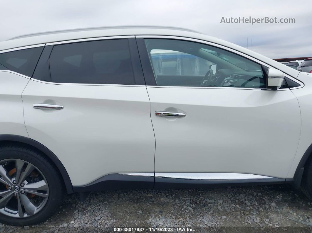 2019 Nissan Murano Platinum Белый vin: 5N1AZ2MS9KN148506