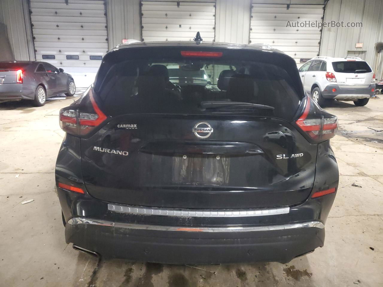 2019 Nissan Murano S Black vin: 5N1AZ2MS9KN154404