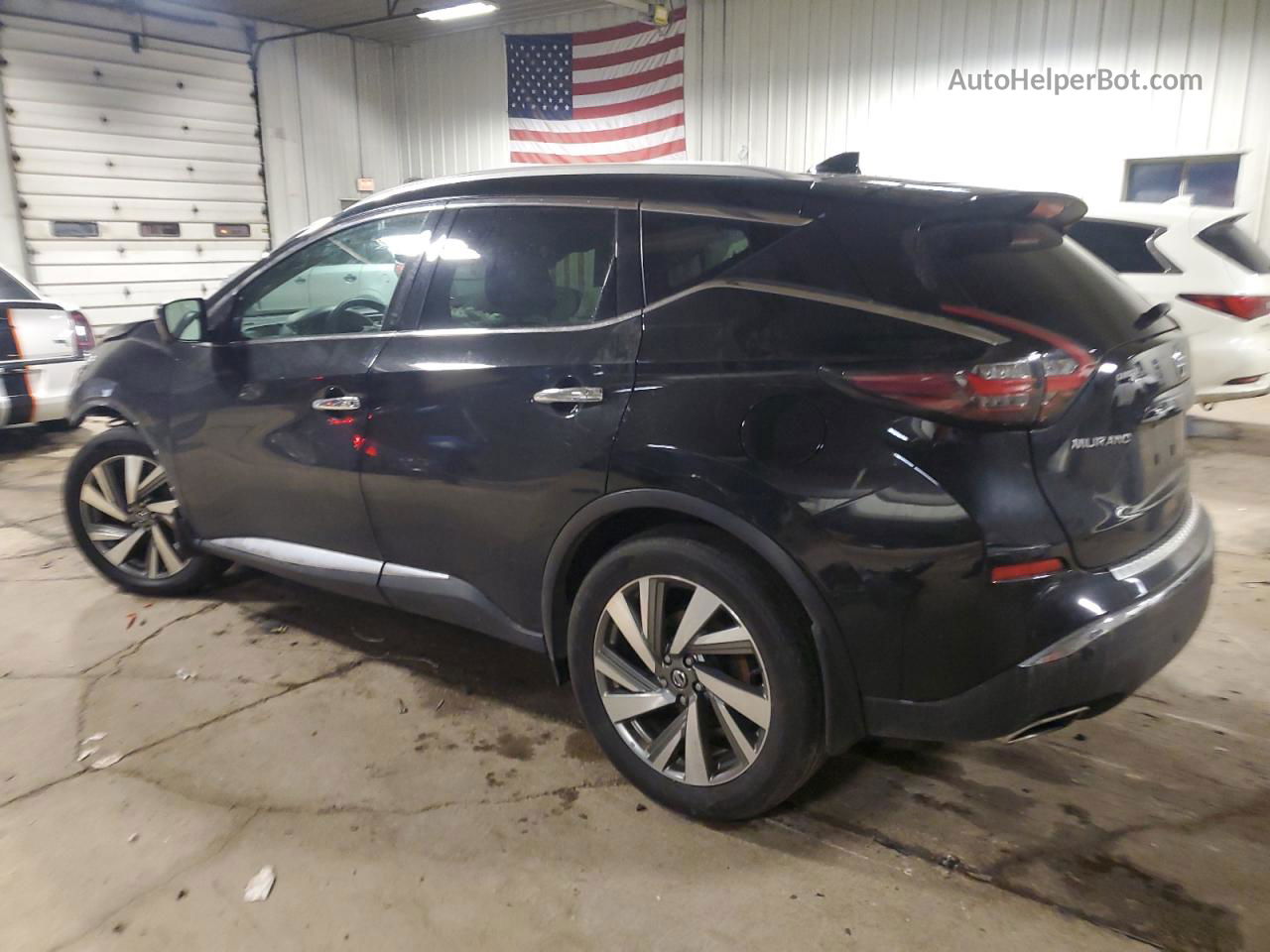 2019 Nissan Murano S Black vin: 5N1AZ2MS9KN154404