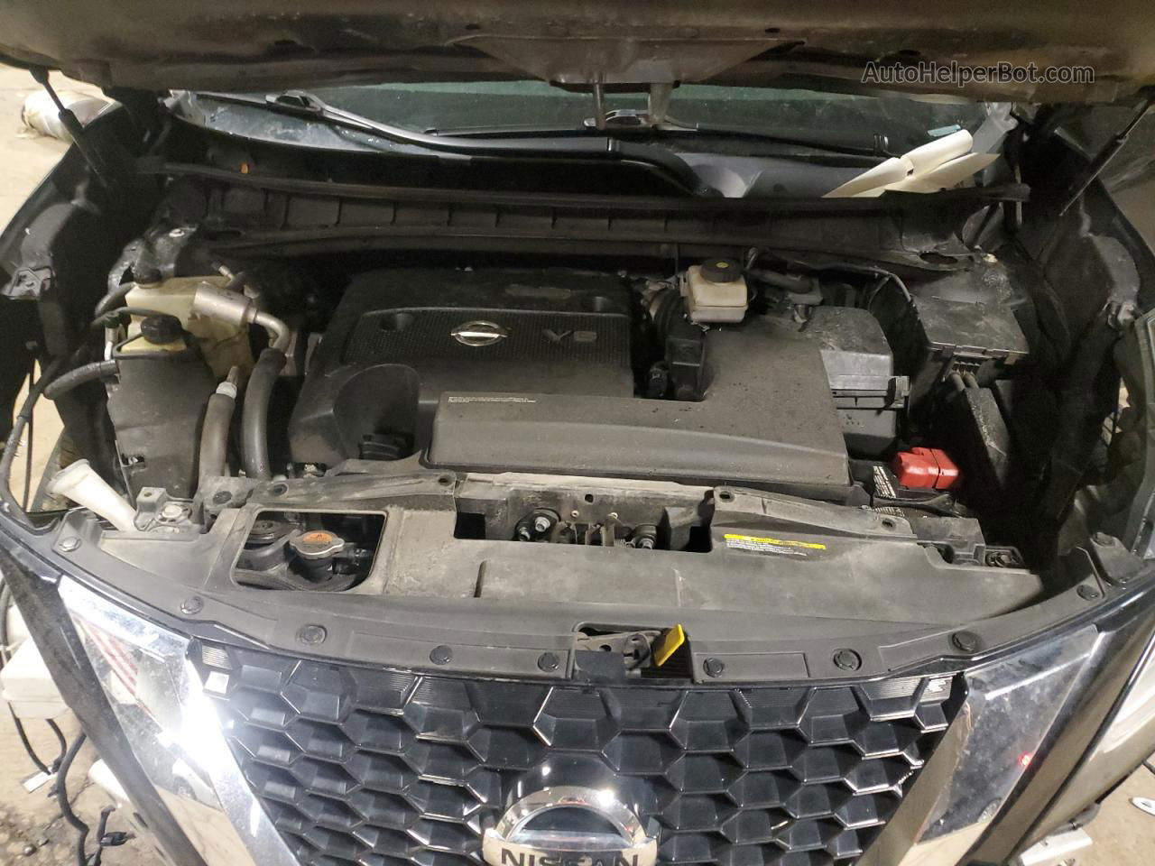 2019 Nissan Murano S Черный vin: 5N1AZ2MS9KN154404