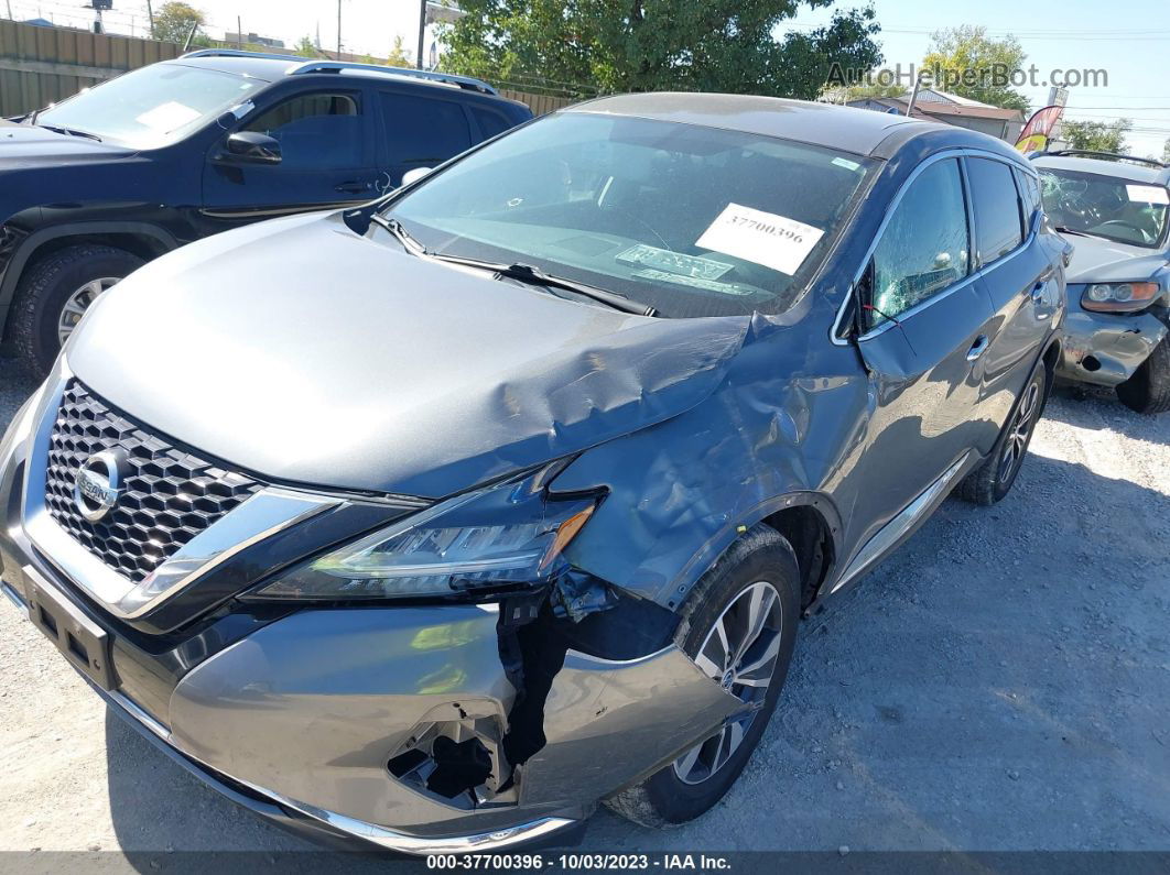 2019 Nissan Murano S Gray vin: 5N1AZ2MS9KN158484