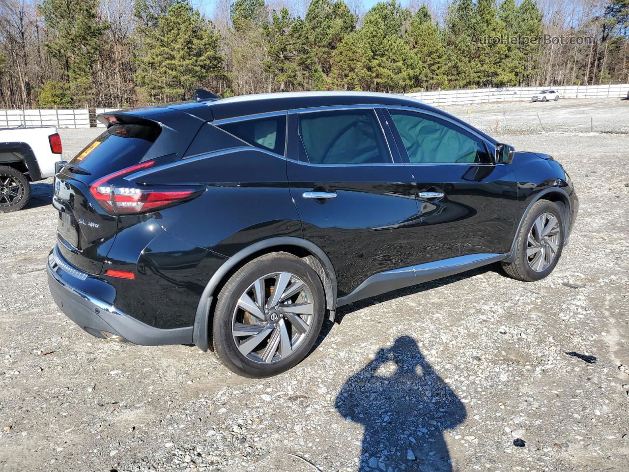 2019 Nissan Murano S Black vin: 5N1AZ2MSXKN131469