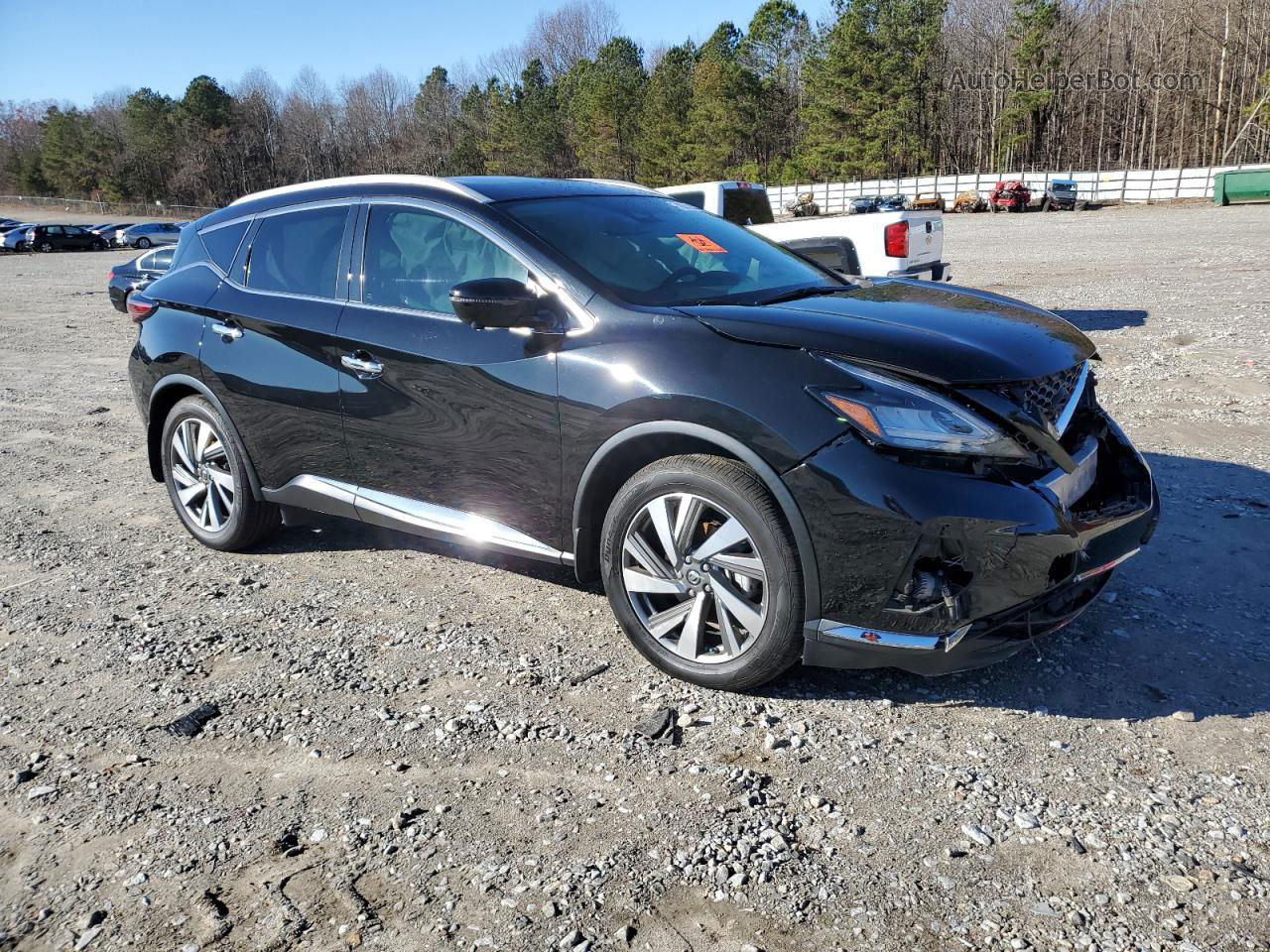 2019 Nissan Murano S Black vin: 5N1AZ2MSXKN131469