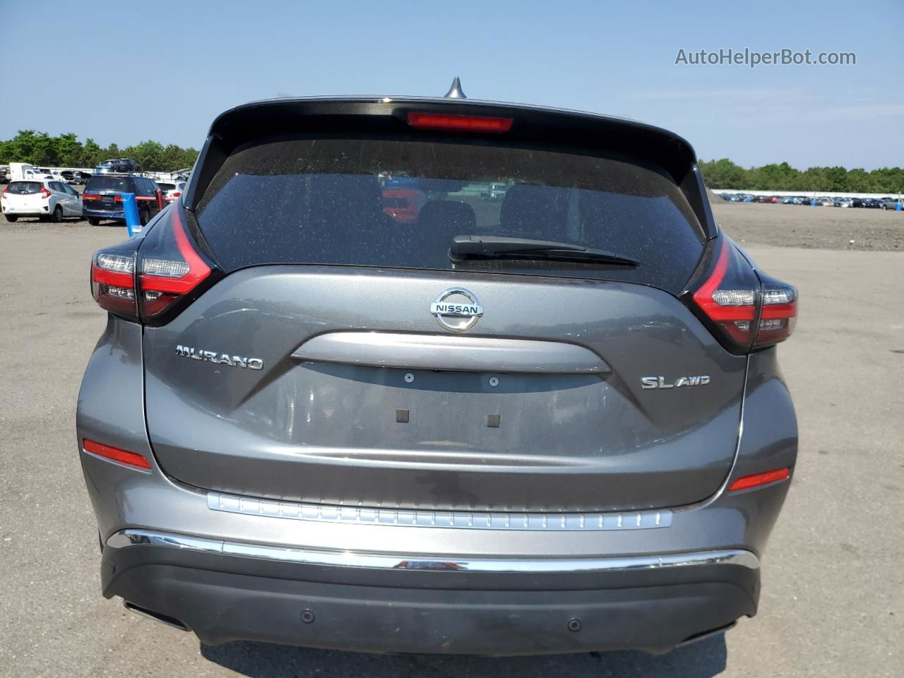 2019 Nissan Murano S Gray vin: 5N1AZ2MSXKN132492