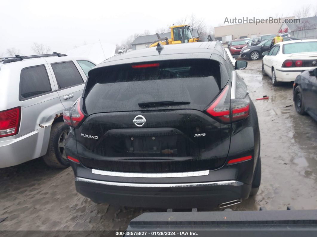 2019 Nissan Murano S Black vin: 5N1AZ2MSXKN141872