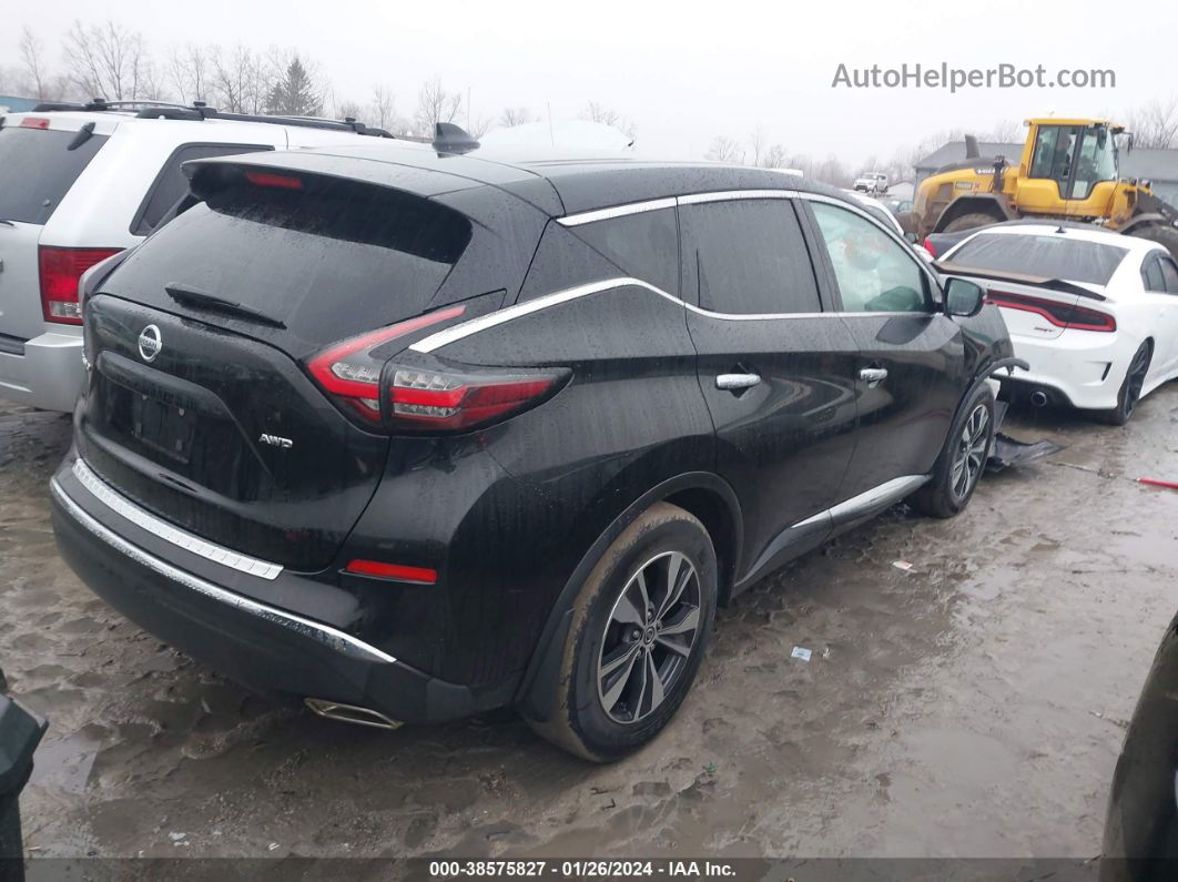 2019 Nissan Murano S Black vin: 5N1AZ2MSXKN141872