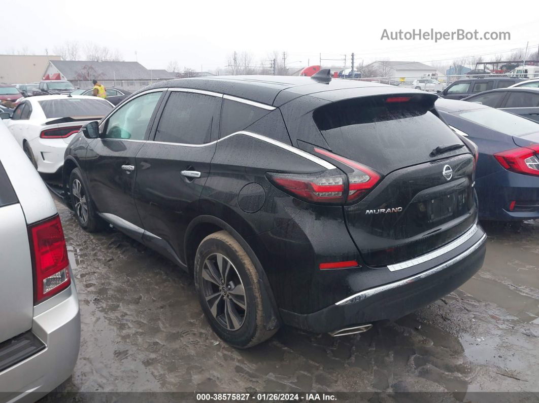 2019 Nissan Murano S Black vin: 5N1AZ2MSXKN141872